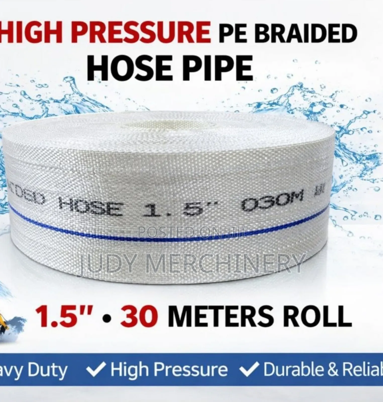 High Pressure Pe Braided Hose Pipe