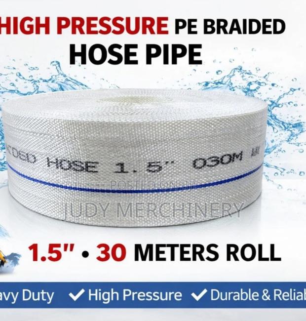 High Pressure Pe Braided Hose Pipe