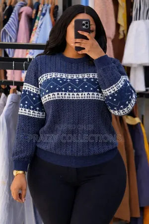 Round Neck Sweater Top