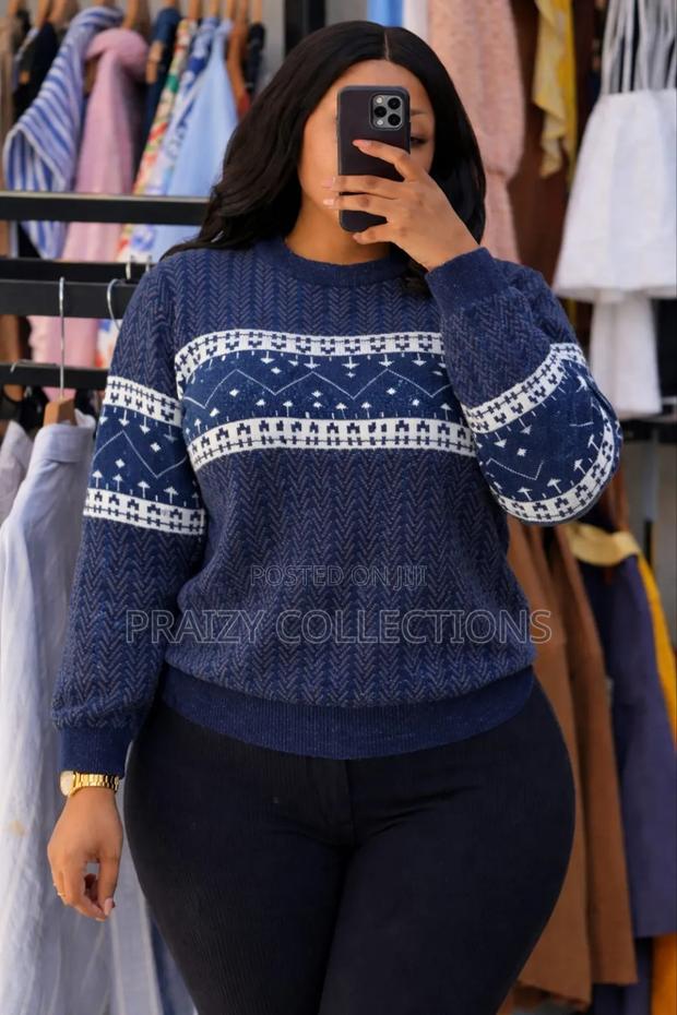 Round Neck Sweater Top - thumbnail 5