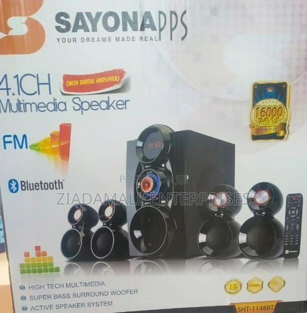 Thunderous 16000w Sound – Sayona 4.1ch SHT-1148bt / SHT-1149bt Multime