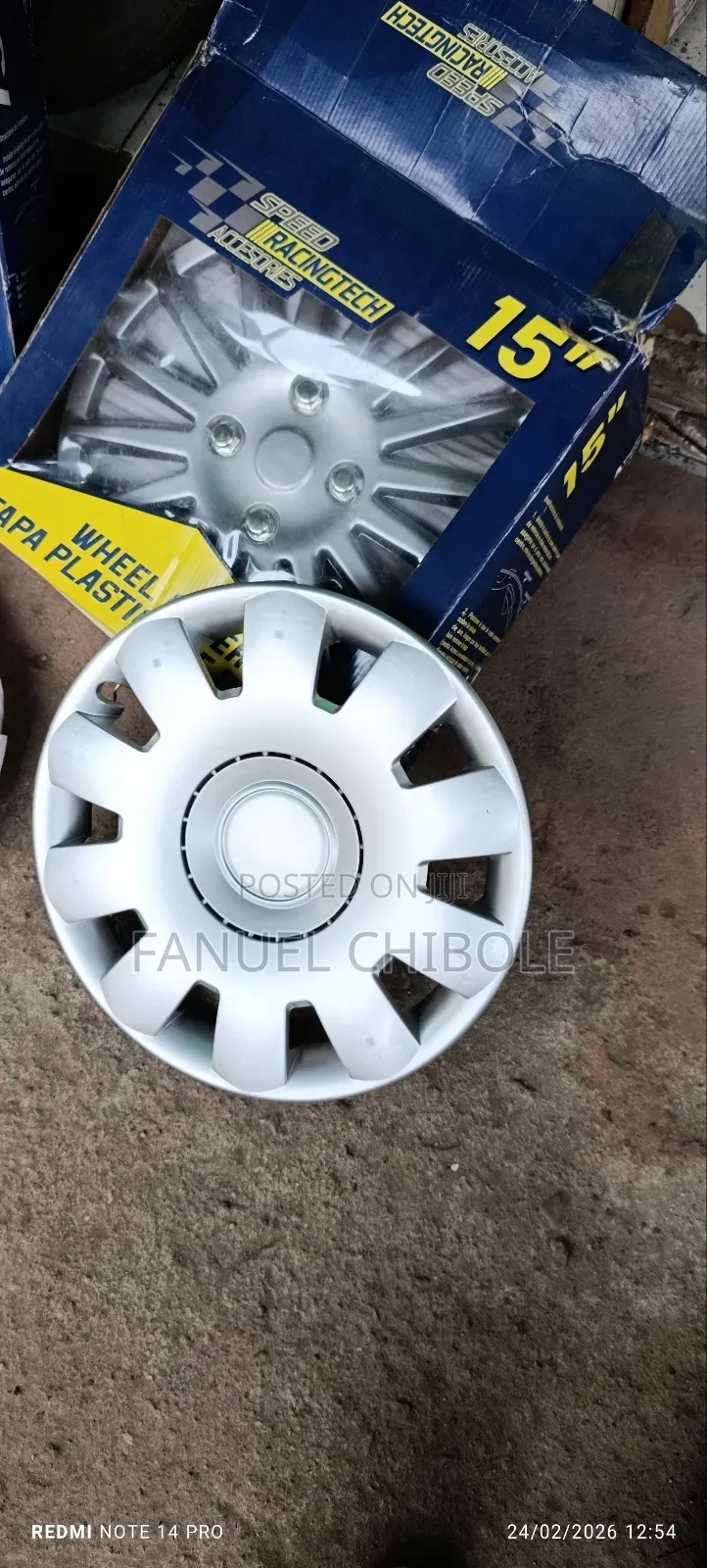 15" Wheel Caps