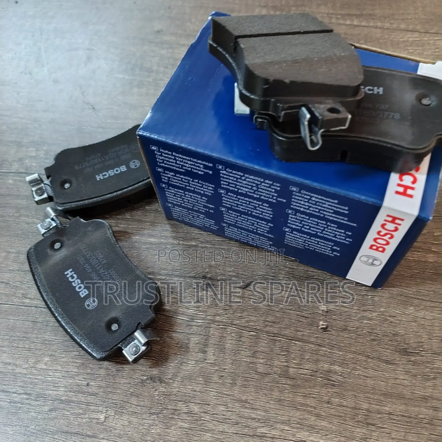 Audi Q3 Rear Brake Pads – Bosch Quiet Long-Lasting Performance