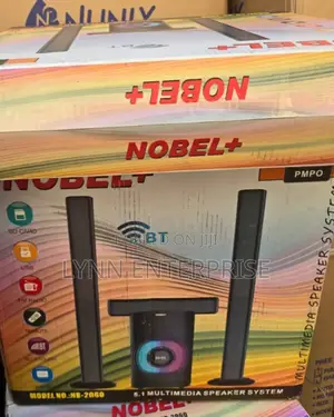 Nobel Nb-2060 5.1ch High Tech Multimedia Sound System Bt/Fm/Usb/Aux.