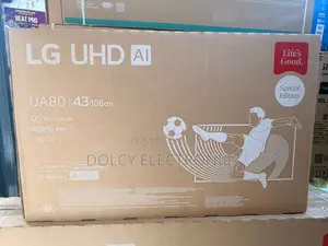 Lg Uhd Ua80 43" 4k Smart Tv Hdr10 Webos25 2025