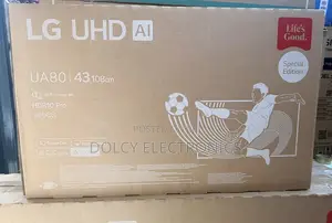 Lg Uhd Ua80 43" 4k Smart Tv Hdr10 Webos25 2025