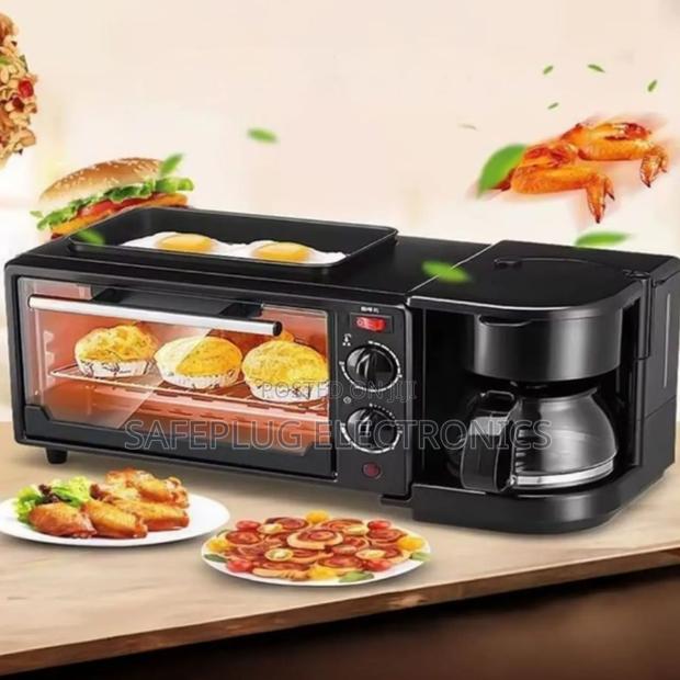 Breakfast Maker Machine Reki Maker - Toast, Grill, Cook Eggs!