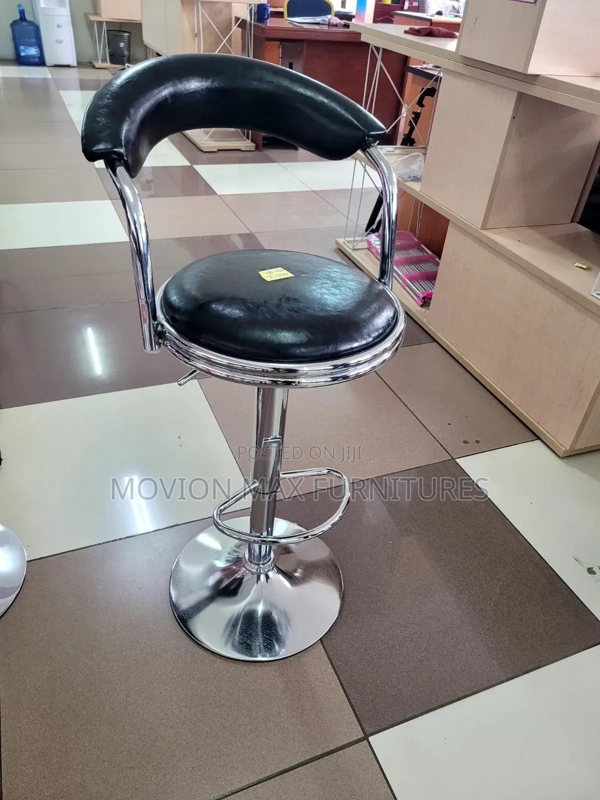Leather Counter Chair