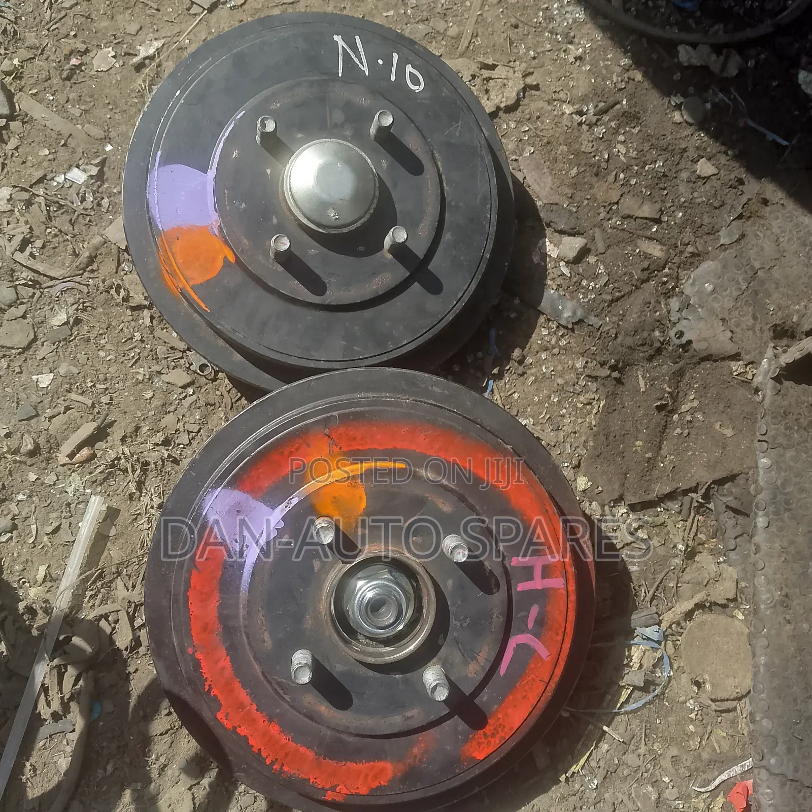 Rear Hubs and Drums for Nissan Note