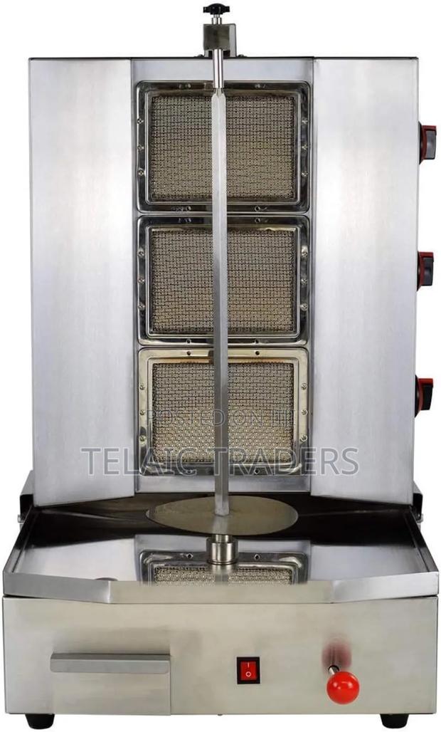 Commercial Shawarma 3 Gas Burner Machine - main view
