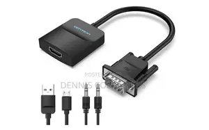 Vention Vga to Hdmi Converter (With Female Micro Usb Audio Port) 0.1