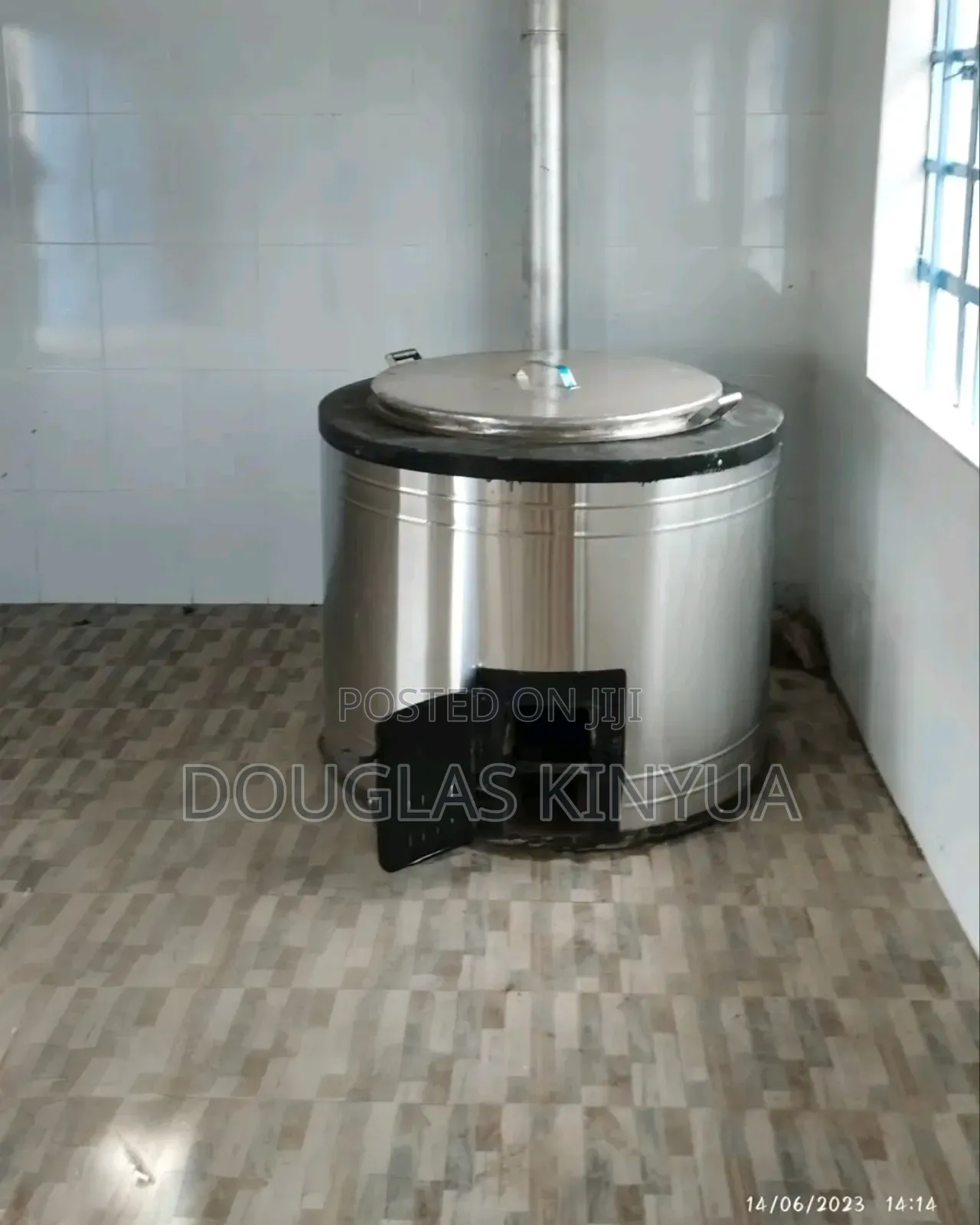Ss Commercial School Boiler/Energy Saving Jiko 100ltrs