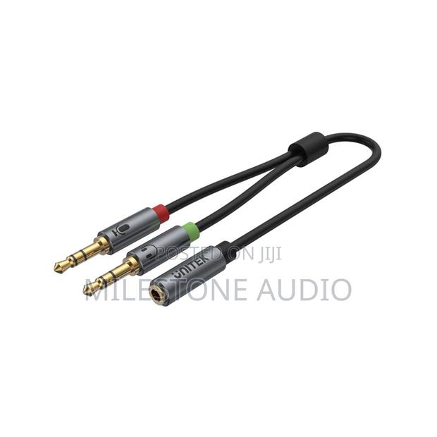 3.5mm Aux Audio Cable With Two Male Jack For Audio In Out