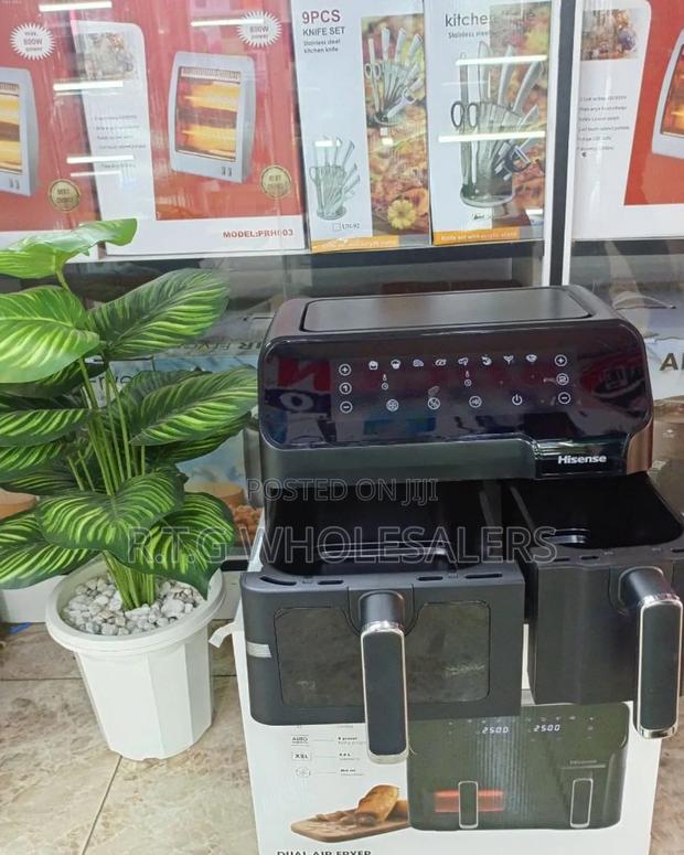 Hisense Large 8.6 L Air Fryer With 2 Independent Baskets