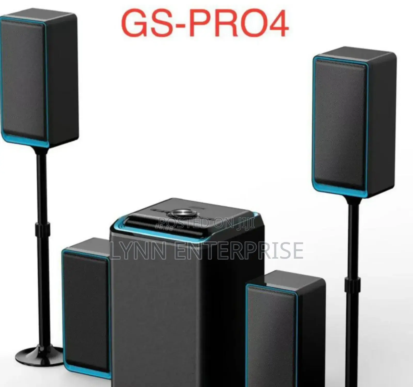 4.1ch Globalstar Pro 4 Multimedia System
Woofer