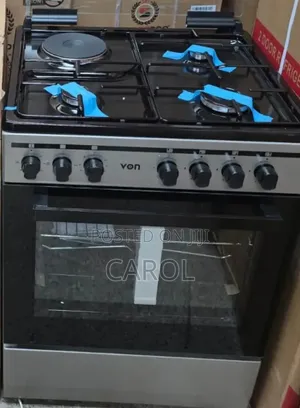 60*60 Von Cooker 3 Gas + 1 Electric Standing Cooker
