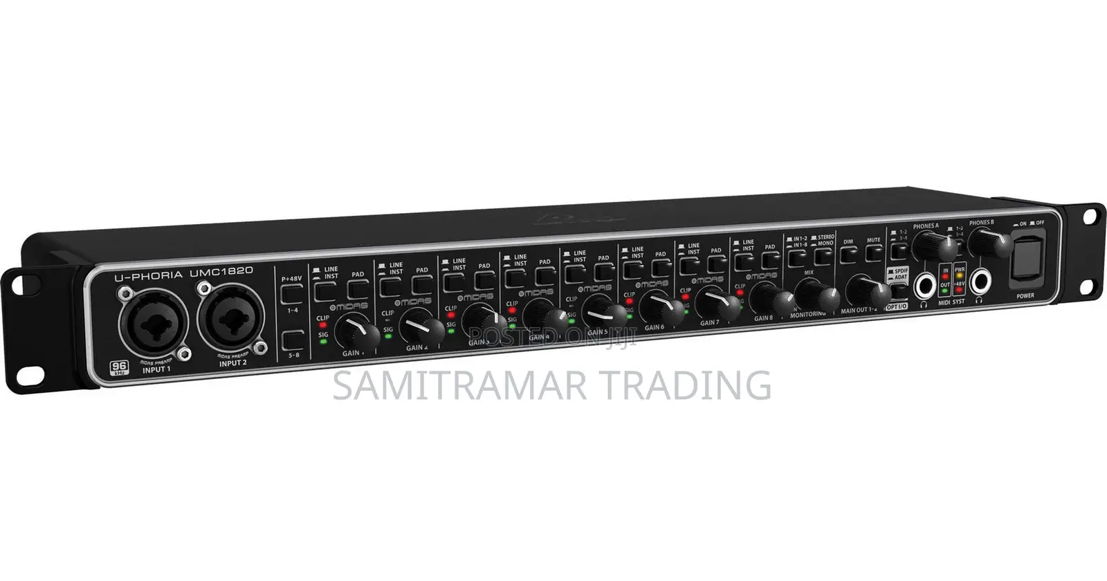 U-Phoria Umc1820 Behringer 18-Input/20-Output USB Audio/Midi Interface
