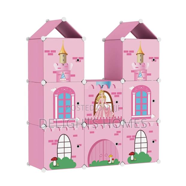 Kids Fashion Plastic Wardrobe - main view