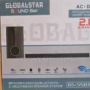 2.1ch Globalstar Sub Woofer System Bt/Usb/Fm Tall Boy(Model of V527