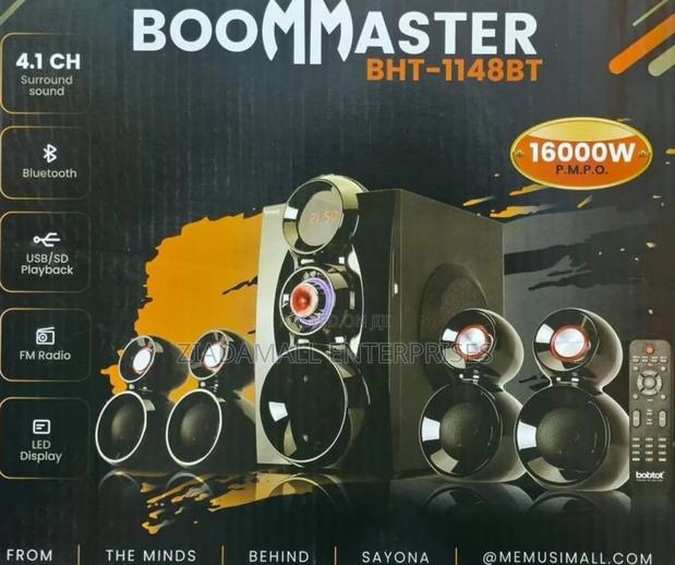 Sayona 1148t Botbot Subwoofer Powerful 4.1 Channel Audio System