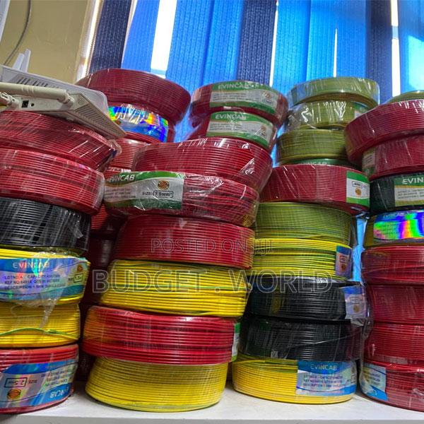 1.5mm Single Core Wire 90 Meters – Red/Black/Yellow
