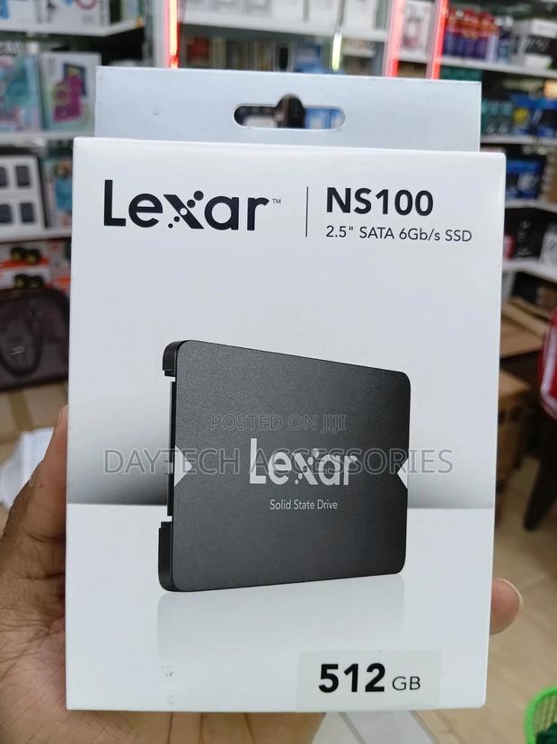 Lexar Ns100 512gb 2.5" Sata Iii Internal Solid State Drive (Ssd). - main view