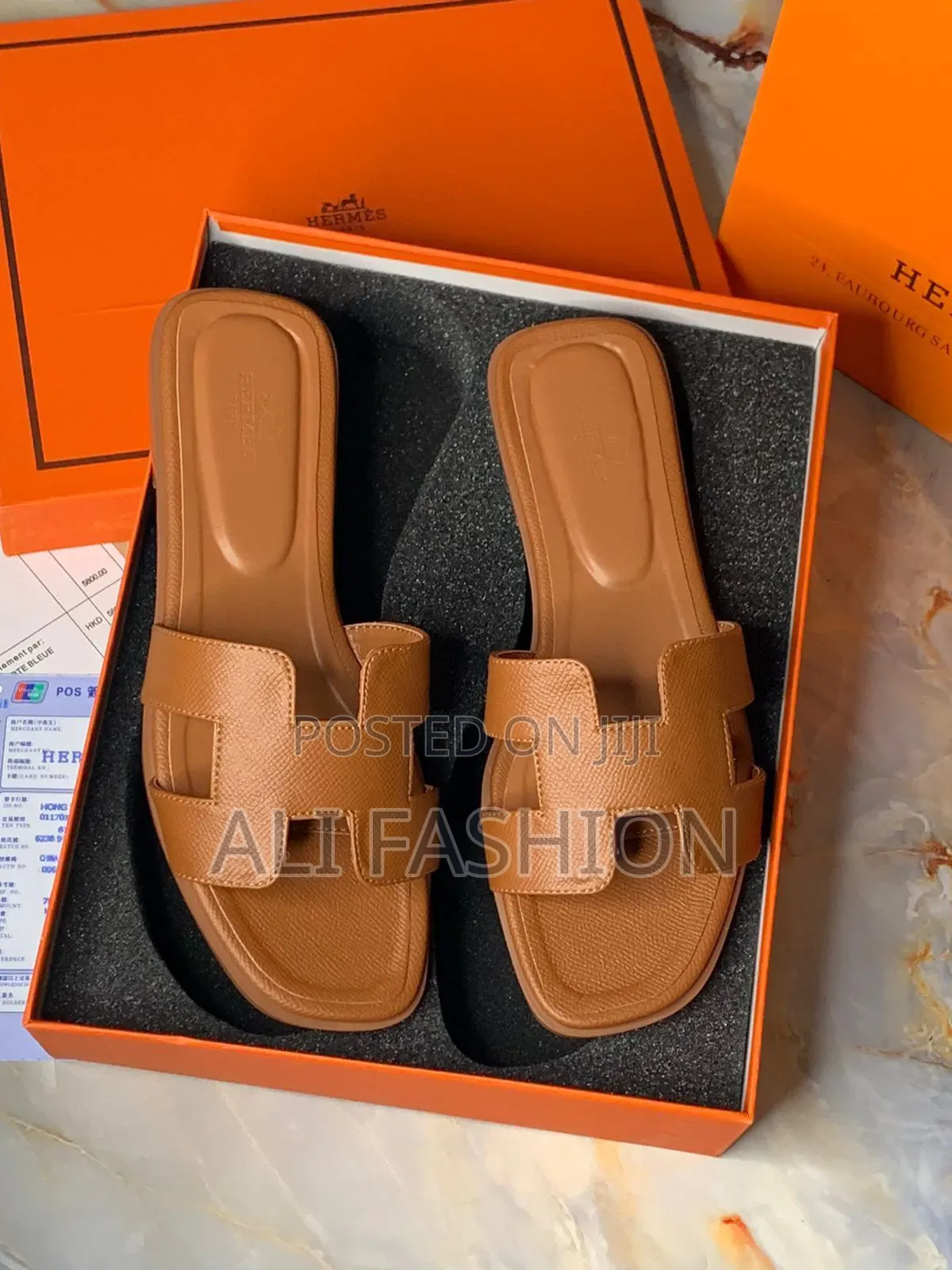 Flat Hermes Sandals