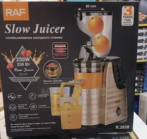 Raf Slow Juicer (Model R.2838).*