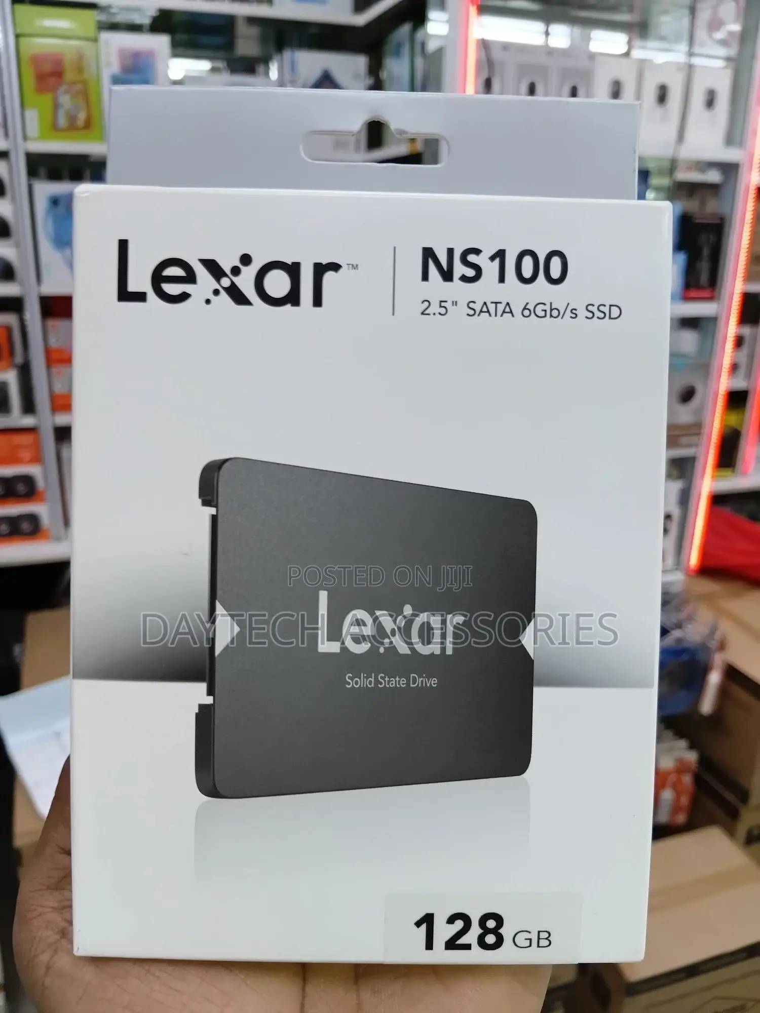 Lexar 128gb Ns100 Sata Iii Internal SSD Drive 2.5′′ 6gb/S Upto 550mbps