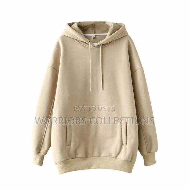 Quality Beige Hoodies - main view
