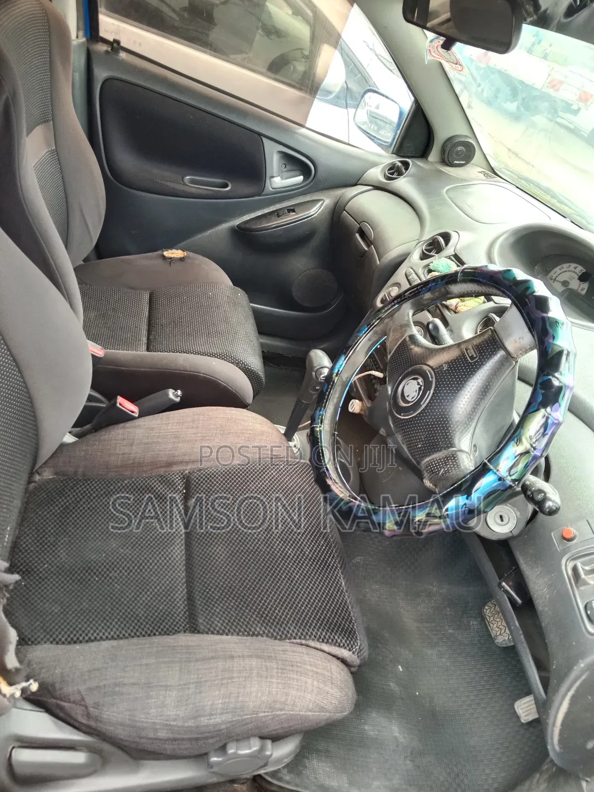 Toyota Vitz 2002 Blue