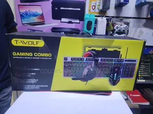 Gaming Combo: Keyboard, Headset, Mouse and Mouse Pad