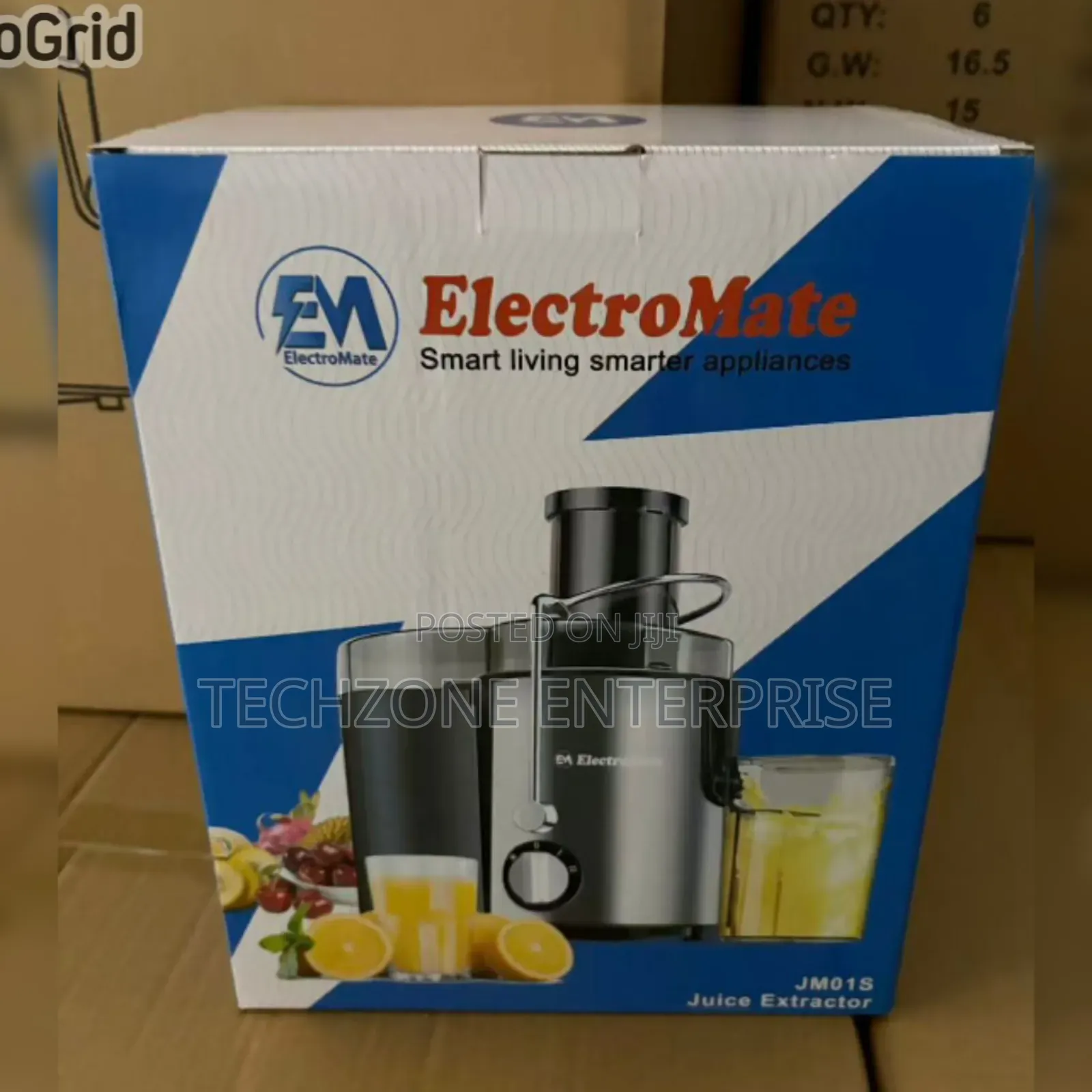 Electromate Juicer With Separate Juicer Containers 