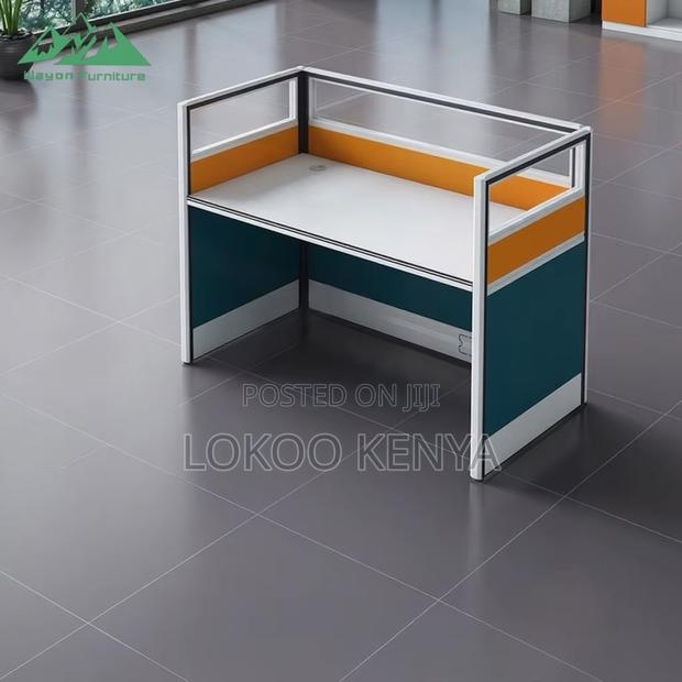 Office Workstation ; 4-Person Simple Workstation - thumbnail 3