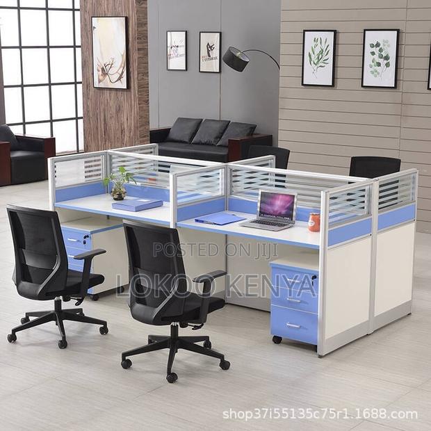 Office Workstation ; 4-Person Simple Workstation - thumbnail 8