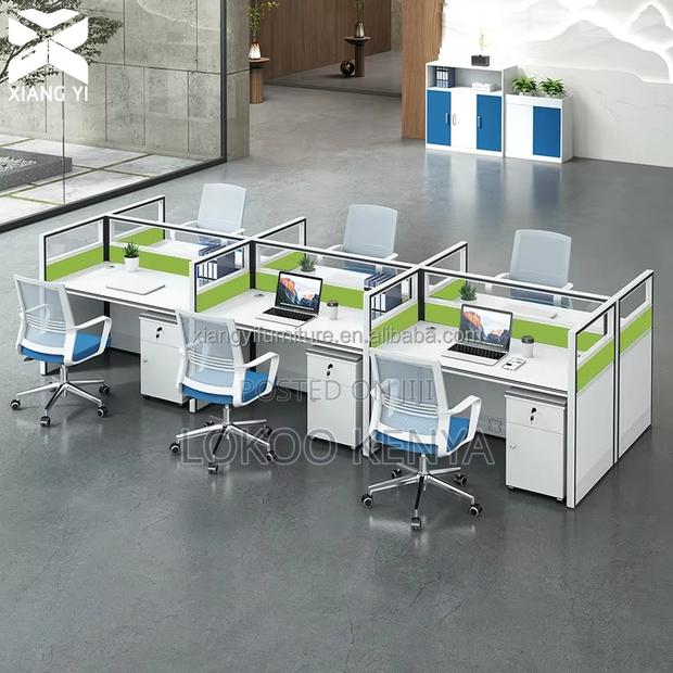 Office Workstation ; 4-Person Simple Workstation - thumbnail 10