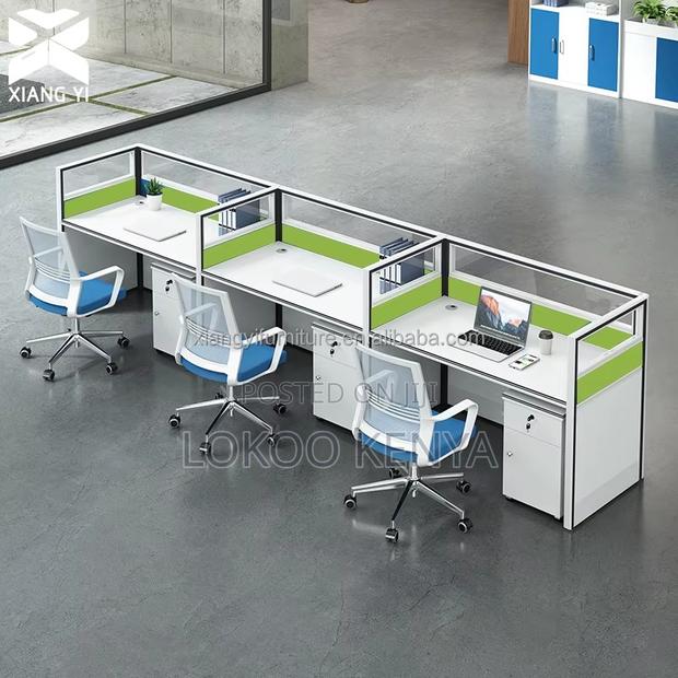 Office Workstation ; 4-Person Simple Workstation - thumbnail 13