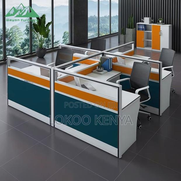 Office Workstation ; 4-Person Simple Workstation - thumbnail 18