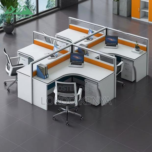 Office Workstation ; 4-Person Simple Workstation - thumbnail 20