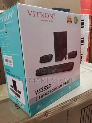 Vitron V535sb 5.1 Wired Soundbar System – 11500w Pmpo, Hdmi Arc