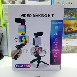 Ay49 RGB Vlogging Kit for Tiktok Youtube Creators