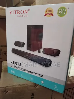 Vitron V535sb 5.1 Channel Soundbar With Subwoofer Usb/Aux/Hdmi