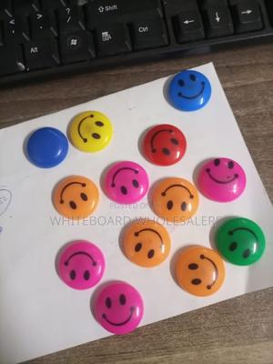 Smiley Whiteboard Magnets - main view