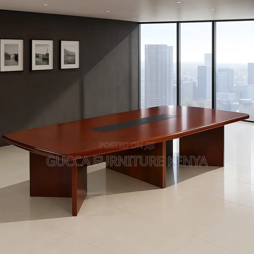 3-meters Mahogany Office Conference Table