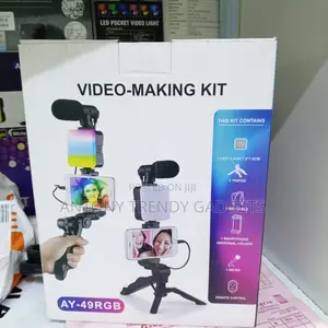 Ay-49rgb Video Making Kit, Video Making Kit Vlogging Kit For Phone