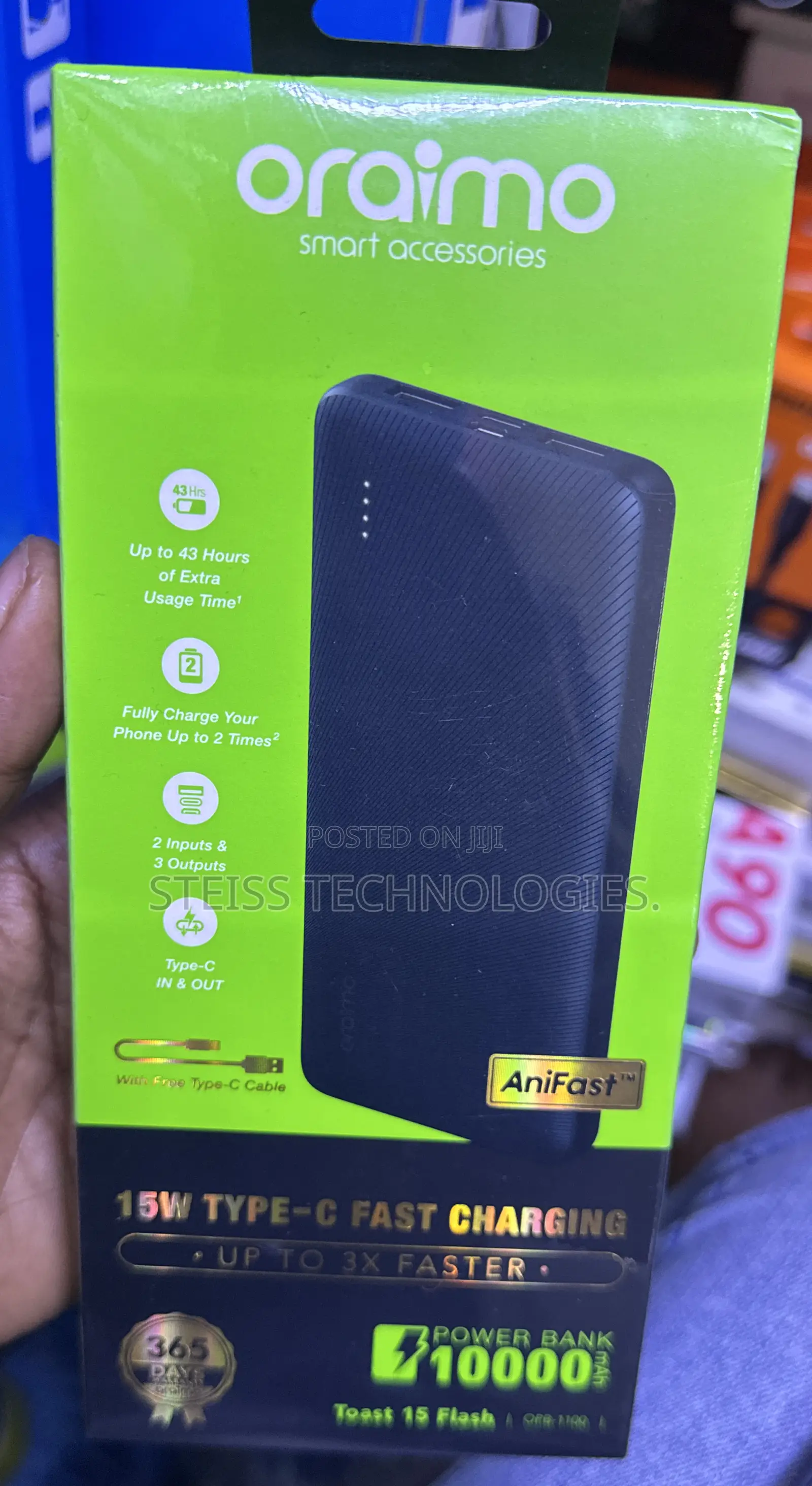 Oraimo 15w Powerbank