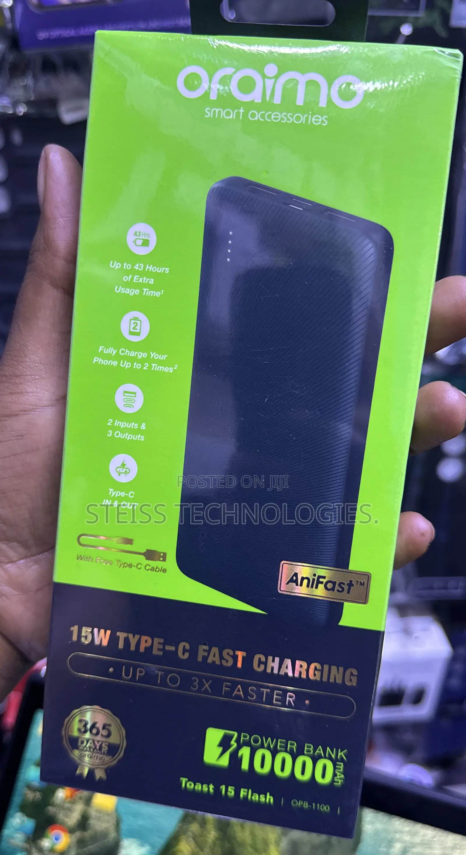 Oraimo 15w Powerbank