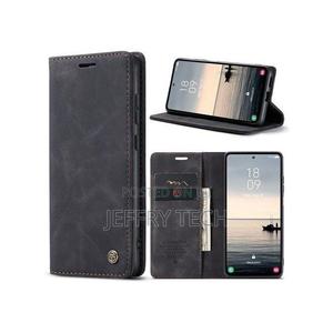Caseme Wallet Black Retro Leather Flip Case for iPhone 16 Pro Max - thumbnail 2