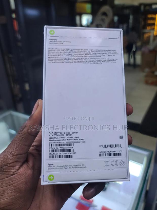 New Apple iPhone 13 128 GB Green - thumbnail 2