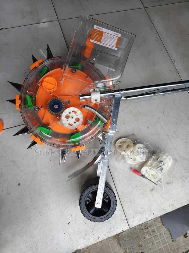 Seed Planter With Seed And Fertilizer Applicator, - thumbnail 4